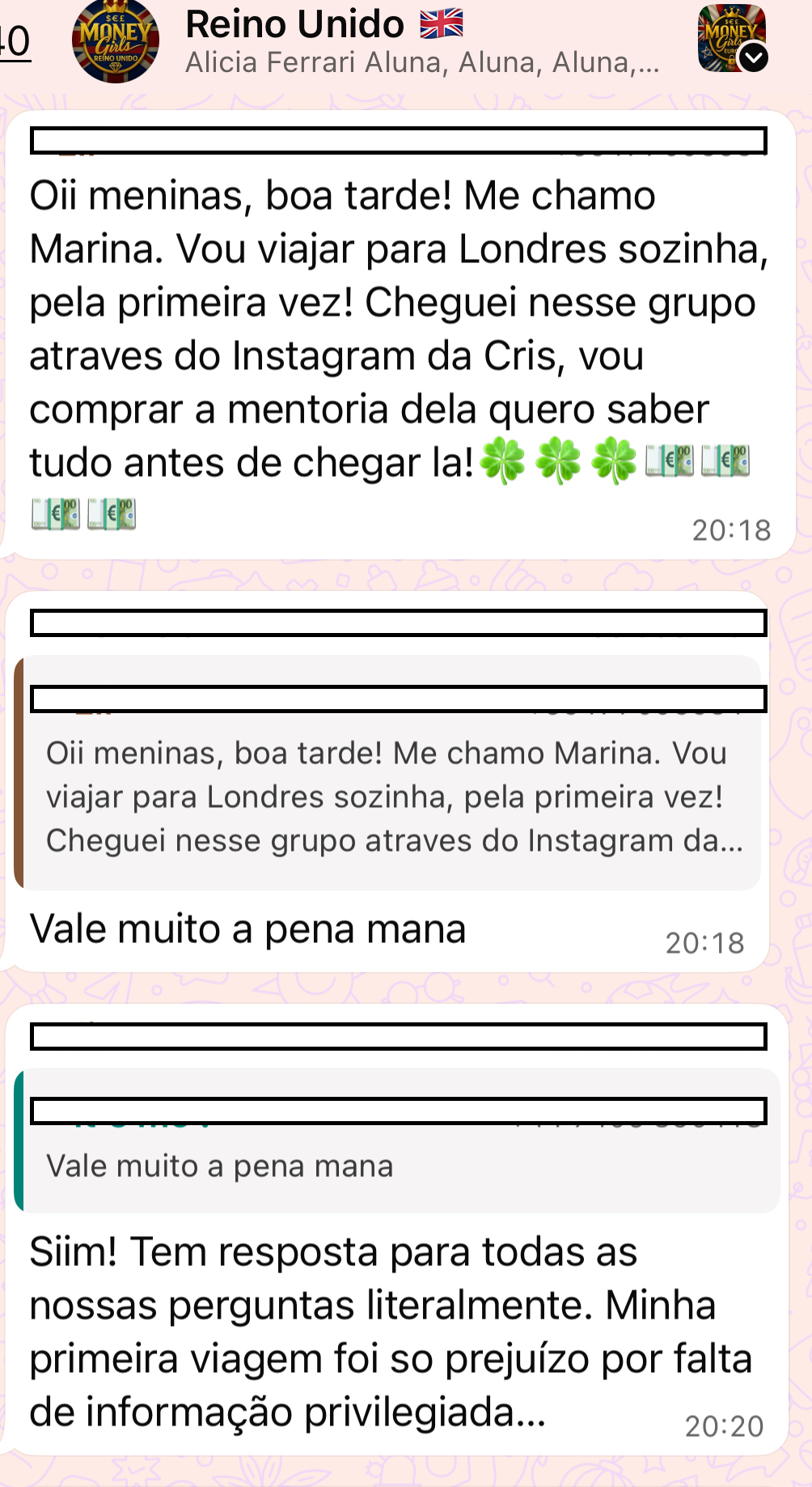 Depoimento de aluna 3