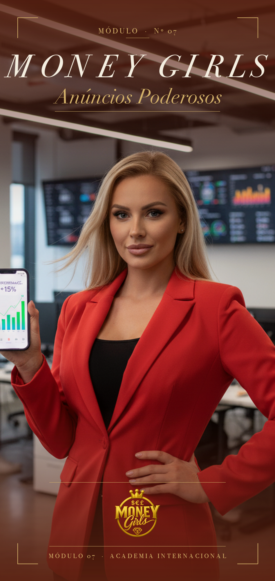 Conteúdo incluído na Money Girls Academy