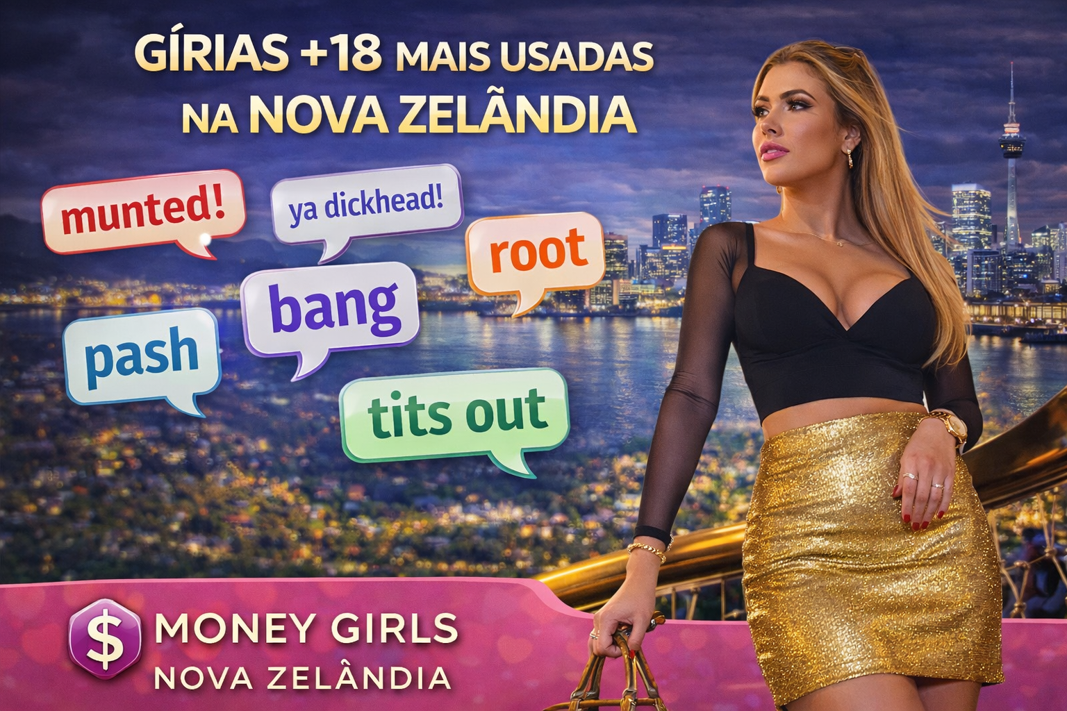 Gírias +18 da Nova Zelândia