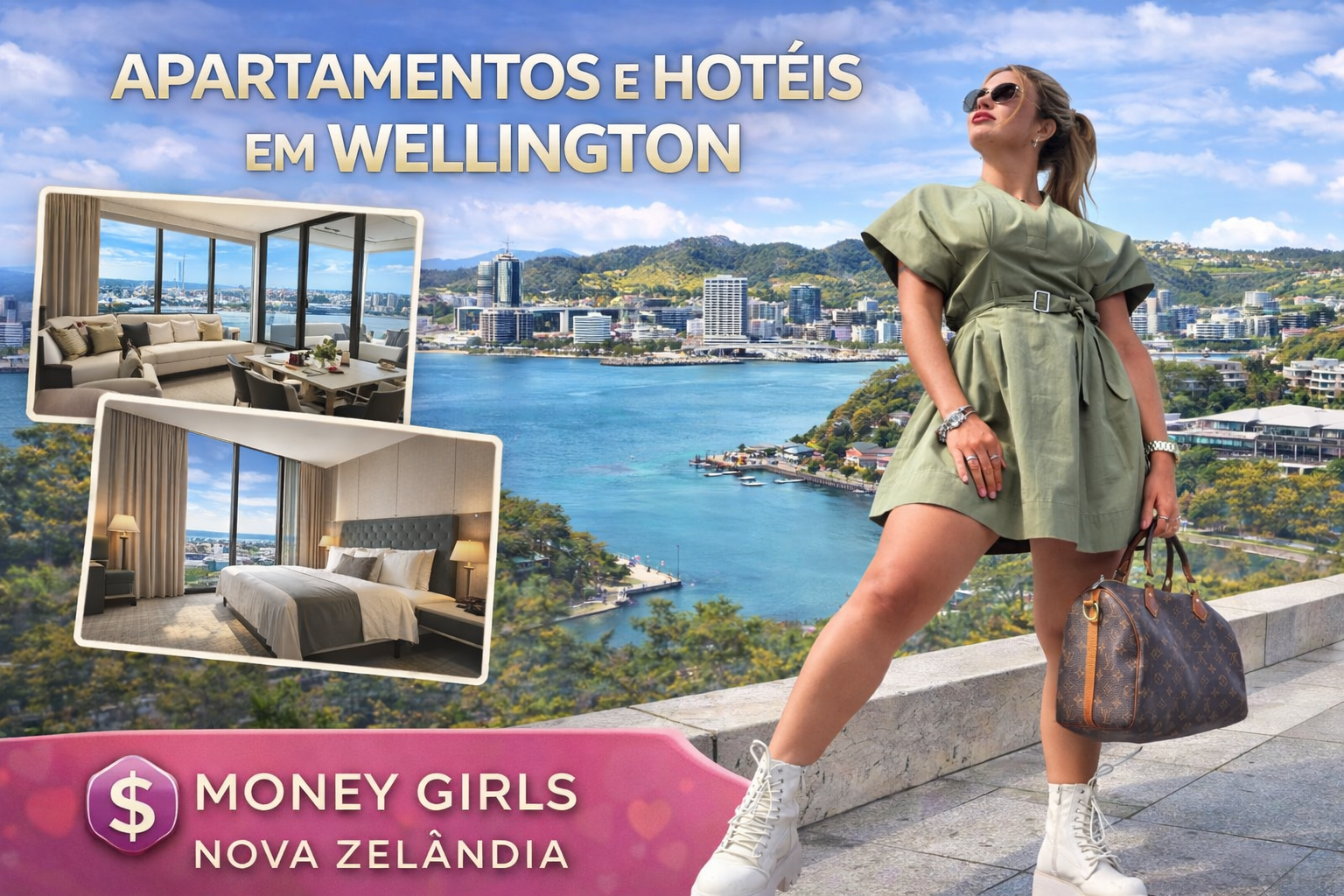Apartamentos e Hotéis em Wellington