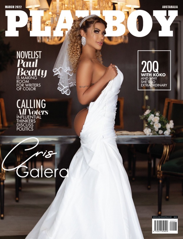Cris Galera na capa da Playboy Australia