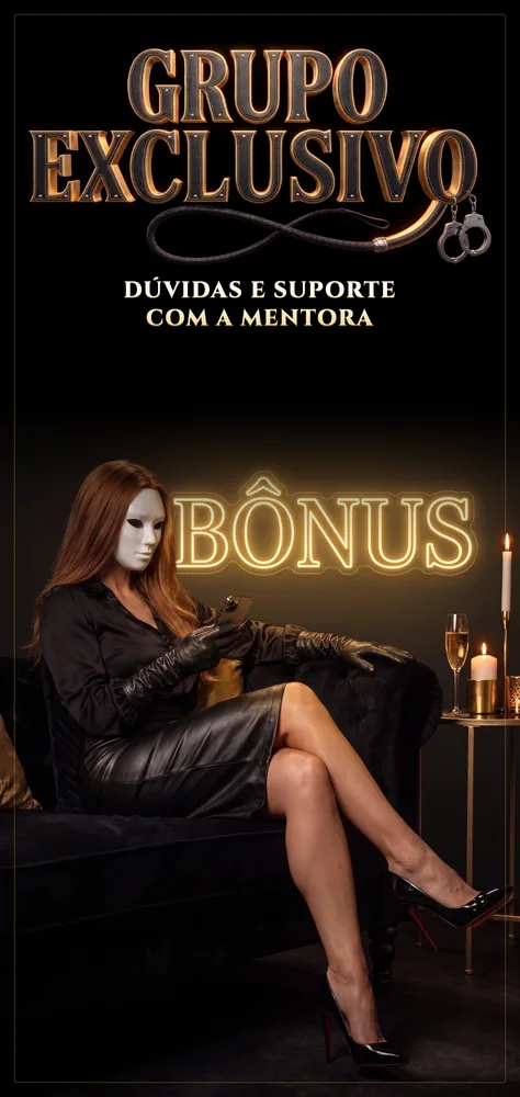 Grupo exclusivo: Dúvidas e suporte com a mentora